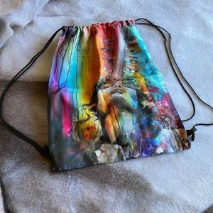 Canvas Drawstring Backpack